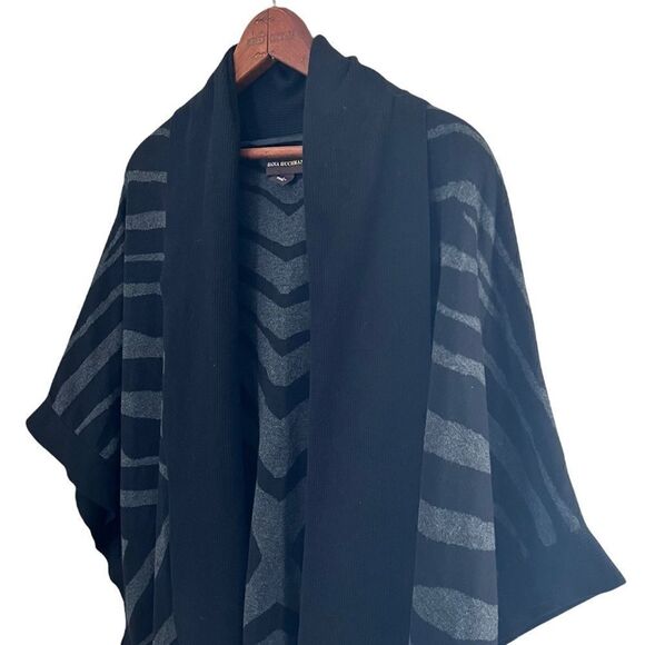 Dana Buchman 100% Cotton Batwing Sleeve Open Front Sweater - Picture 2 of 6